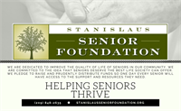Giving Tuesday December 2, 2020-Please donate to Stanislaus Senior Foundation