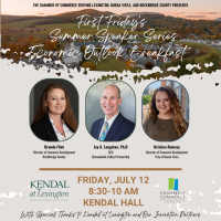 First Friday's Summer Speaker Series - Economic Outlook Breakfast