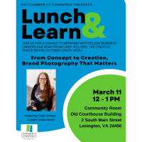 Lunch & Learn - From Concept to Creation: Brand Photography That Matters