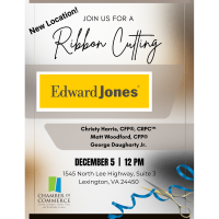 Ribbon Cutting - Edward Jones
