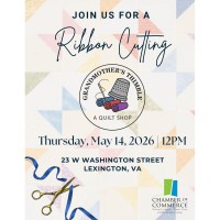 Ribbon Cutting - Grandmother's Thimble Quilt Shop, LLC