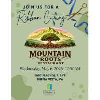 Ribbon Cutting - Mountain Roots Restaurant