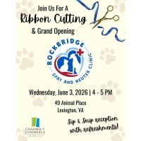 Ribbon Cutting - Rockbridge Spay and Neuter Clinic