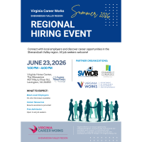 Virginia Career Works Regional Hiring Event