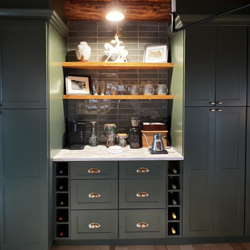 Custom Pantry and Beverage Center