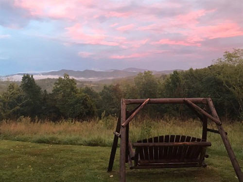 Sunrise at the Swing