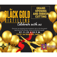 Black Gold Distilling Ribbon Cutting