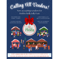 Our Partner The City of Hobbs Holly Jolly Fest