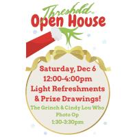 Threshold The Grinch & Cindy Lou Who photo op