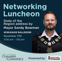 Networking Luncheon with State of the Region address by Mayor Sandy Bowman - SOLD OUT