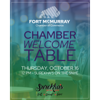 Chamber Welcome Table