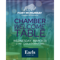 Chamber Welcome Table