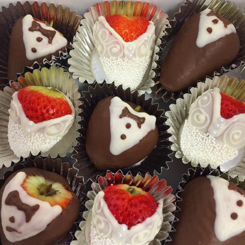Themed Chocolate Dipped Strawberries