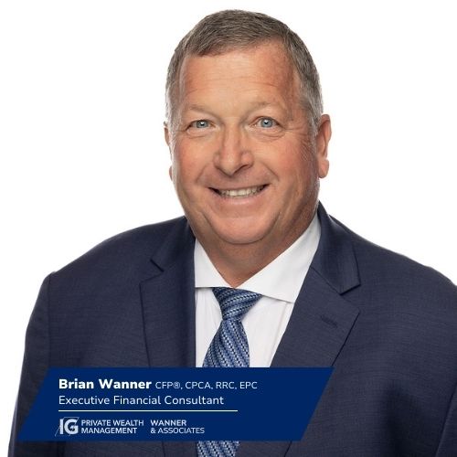 Brian Wanner CFP®, CPCA, RRC, EPC, Executive Financial Consultant
