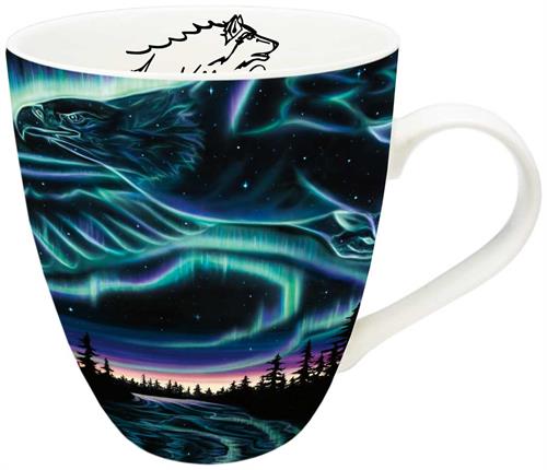 Signature Mug by Amy Keller-Rempp _ Eagle Over The Snye