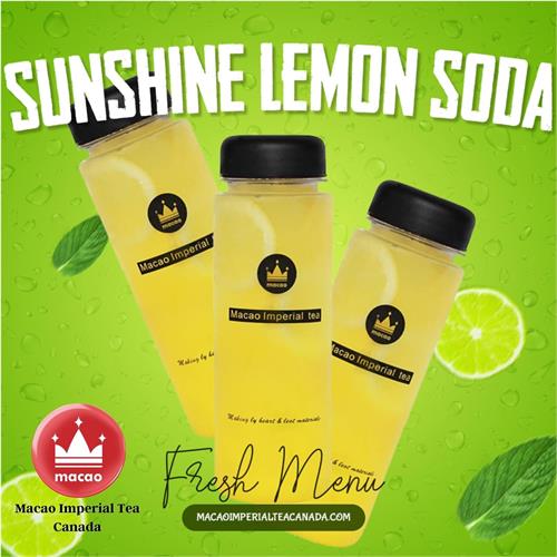 Sunshine Lemon Soda