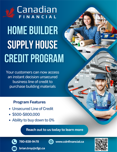 Supply House Credit Program