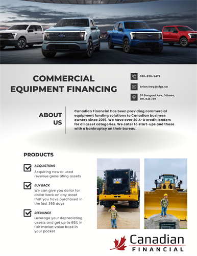 Commercial Equipment Financing