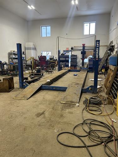 Disassembled and reinstalled in customers new location.