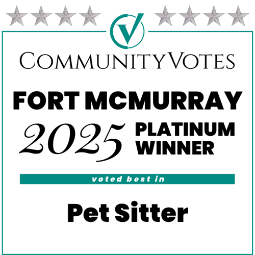 2024 and 2025 Platinum winner in pet sitting and dog training 