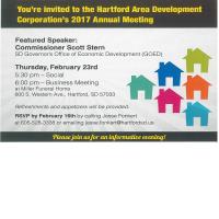 Hartford Area Development Corporation Annual Meeting
