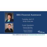 COVID-19 SBA Financial Assistance Live Webinar