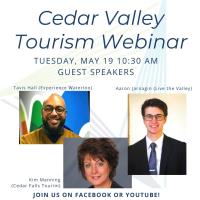 Cedar Valley Tourism Webinar