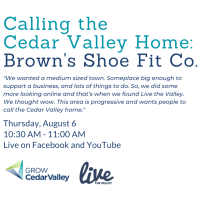 Calling the Cedar Valley Home: Brown's Shoe Fit Co.