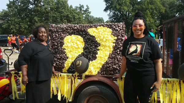 Amani Community Services float for parade