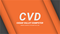 Cedar Valley Dumpster