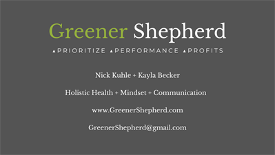 Greener Shepherd