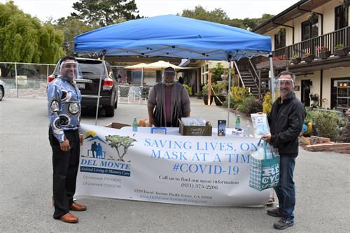 Helping the community! Helping the community!