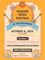 News Release: Seaside Music Festival