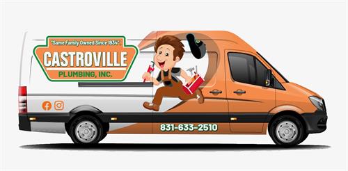 Castroville Plumbing new van!