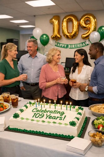 Congratulations on 109 years!!!