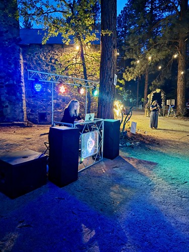 DJing A Prom At Groom Creek School House