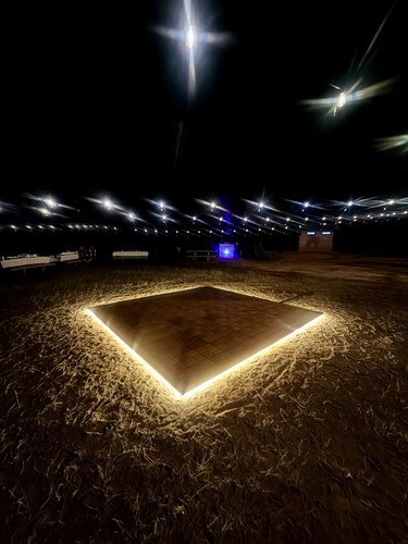 Our Custom Glow Dance Floor