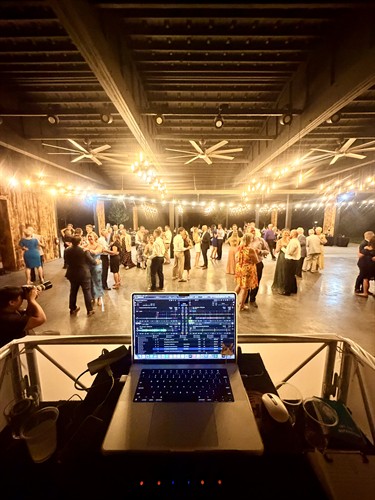 DJing A Wedding At Mortimer Farms 