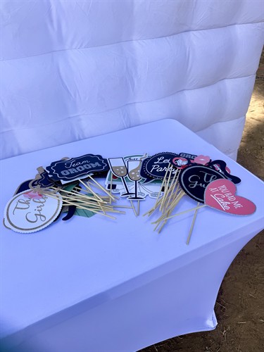 We Offer Variety Of Different Props For Our Photo Booth