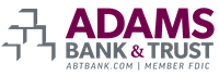 Adams Bank & Trust (NOW OPEN)