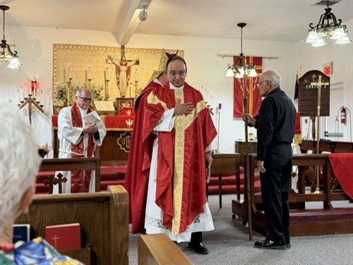 Rev Fr. George at St Judes Anglican Church in Tucson