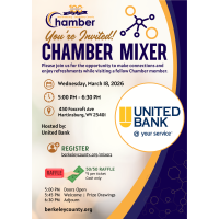 March 18 Mixer hosted by United Bank