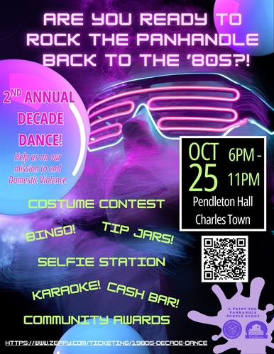 2nd Annual Decade Dance October 25