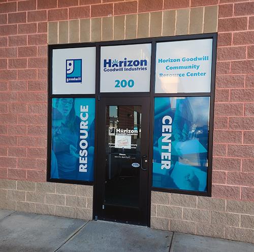 Our beautiful door graphics!