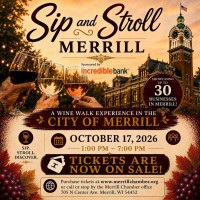 Sip & Stroll Merrill - Wine Walk