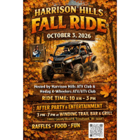 2026 Harrison Hills ATV Club Fall Ride