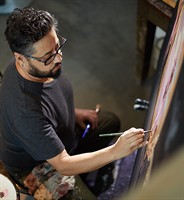 Earth Rhythms, A solo art exhibition by Luis Sancez