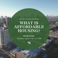 Webinar:  What is Affordable Housing? 