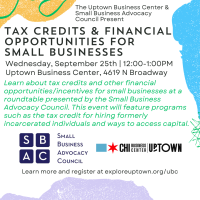 Tax Credits & Financial Opportunities for Small Businesses