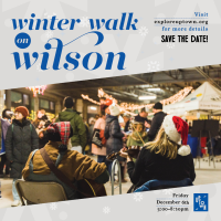 Winter Walk on Wilson